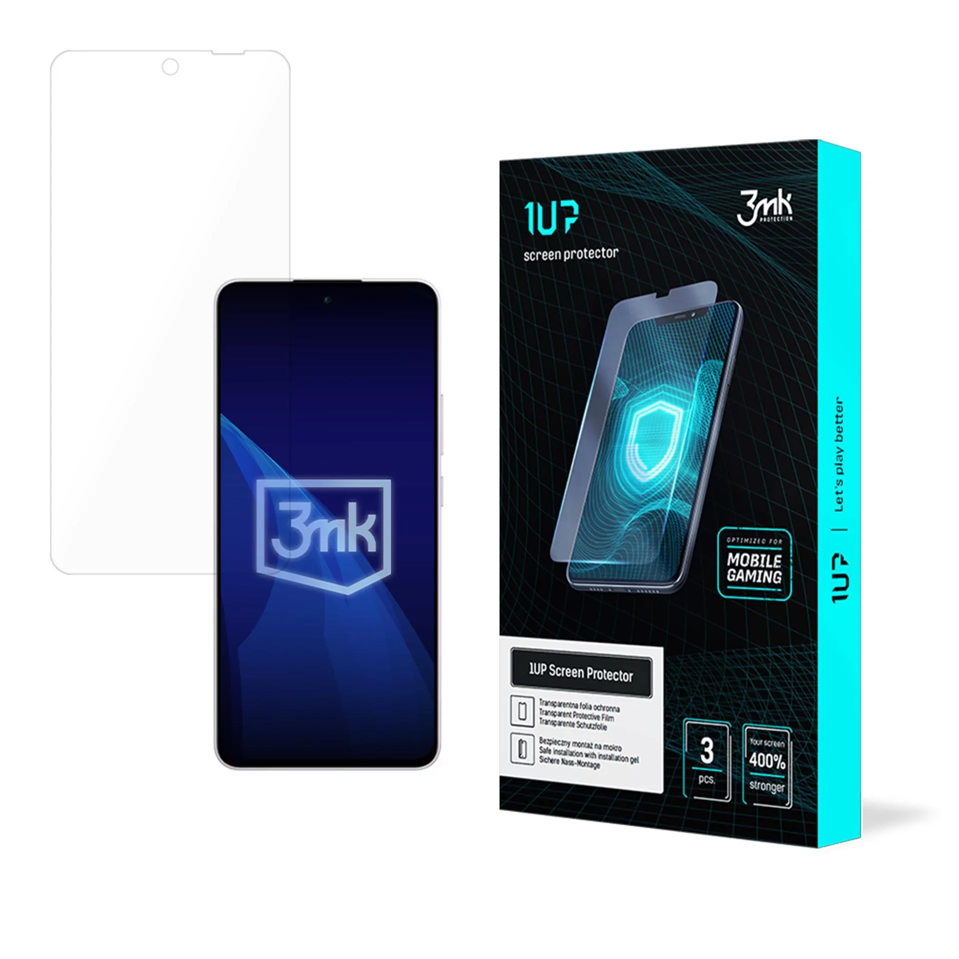 Ochranná fólia na Oppo Reno 13F 4G - 3mk 1UP screen protector (3 kusy)
