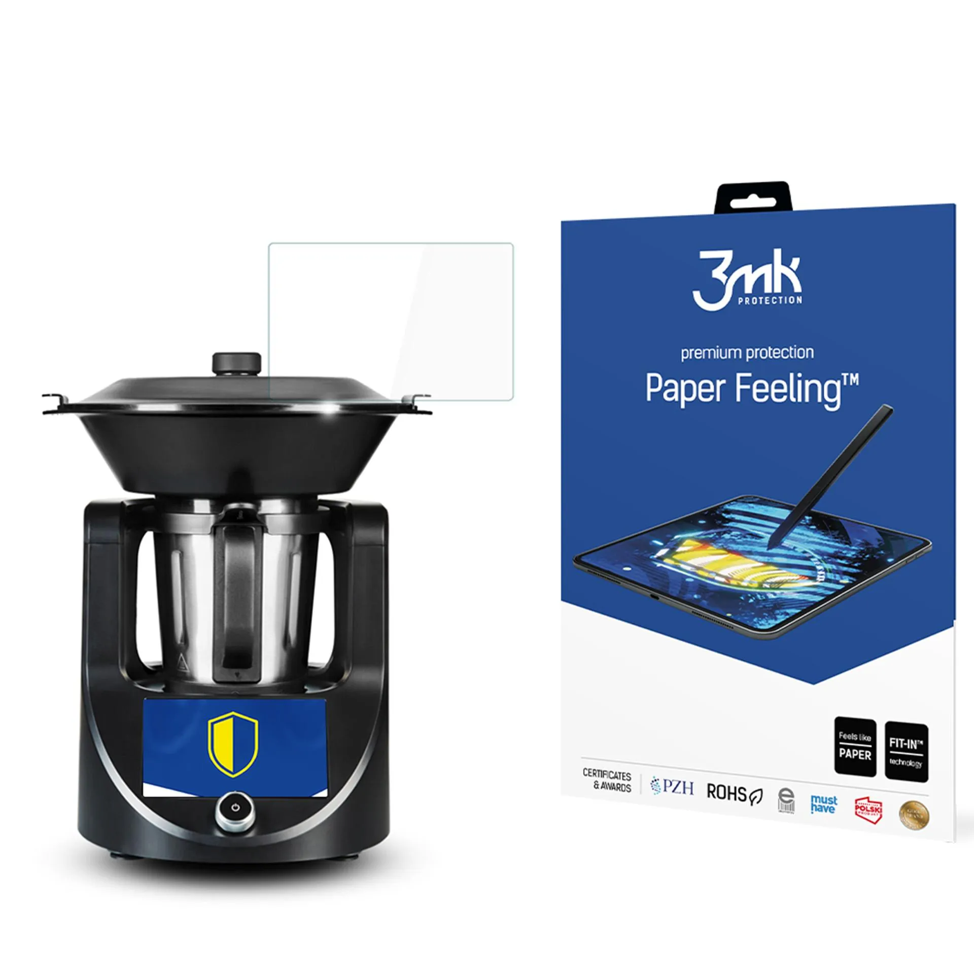 Ochranná fólia na PHILIPIAK COOKOVER C-01  - 3mk Paper Feeling (2 ks)