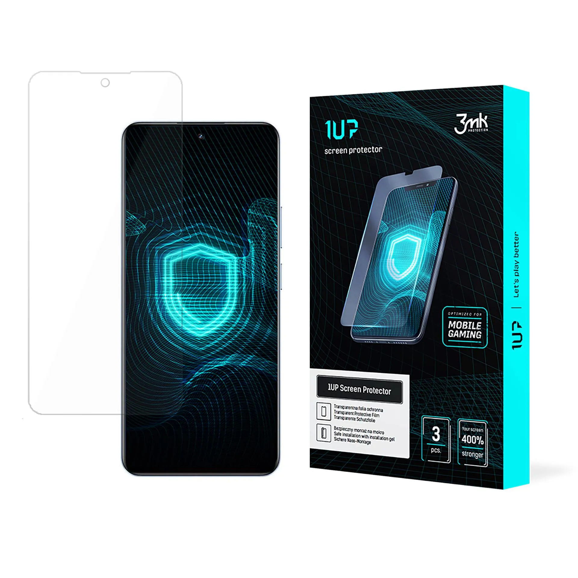 Ochranná fólia na Realme 13 4G - 3mk 1UP screen protector (3 kusy)