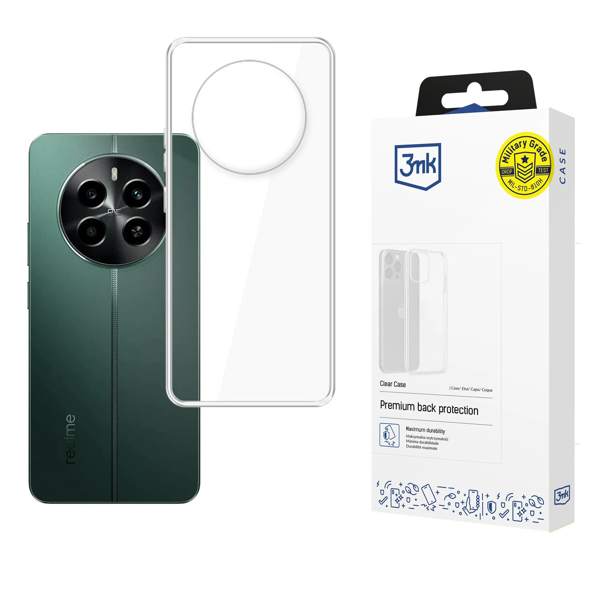 Puzdro na Realme 13 4G - 3mk Clear Case