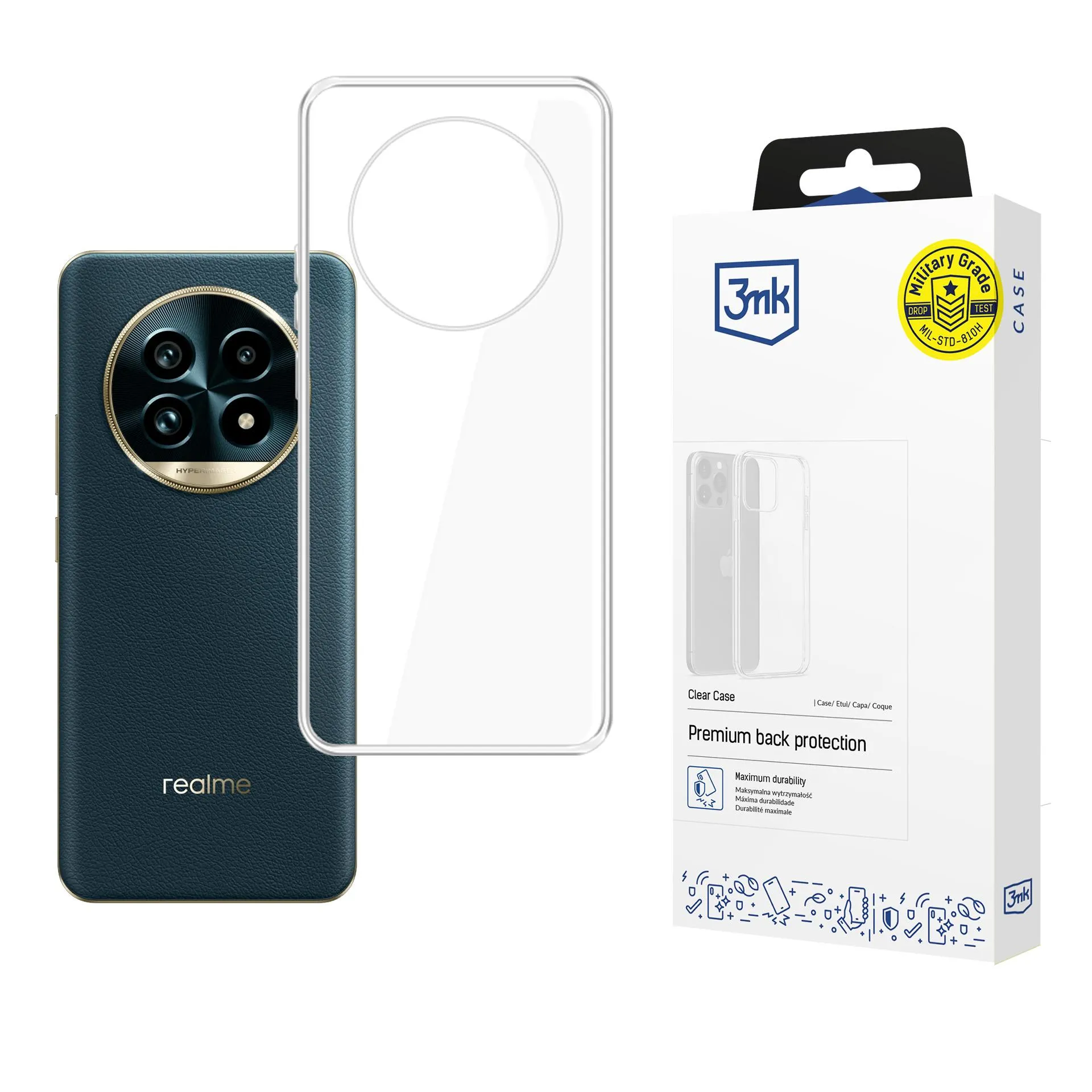 Puzdro na Realme 13 Pro+ 5G / Realme 13 Pro 5G - 3mk Clear Case