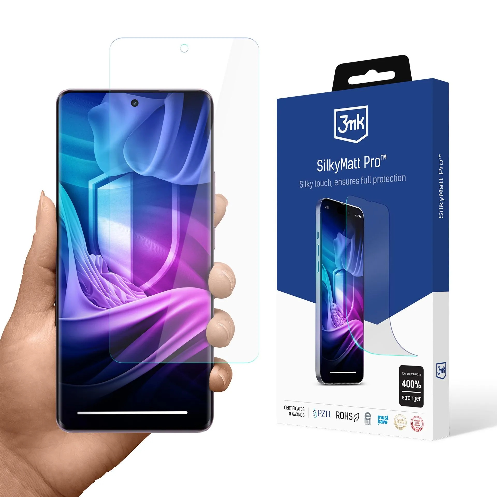 Matná fólia na Realme 14 Pro - 3mk SilkyMatt Pro