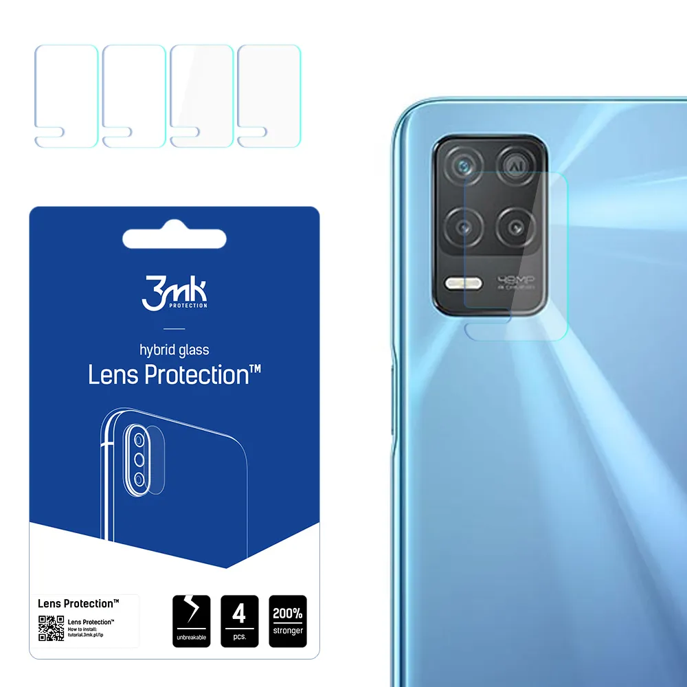 Sklo na objektív fotoaparátu pre Realme 8 5G - 3mk Lens Protection