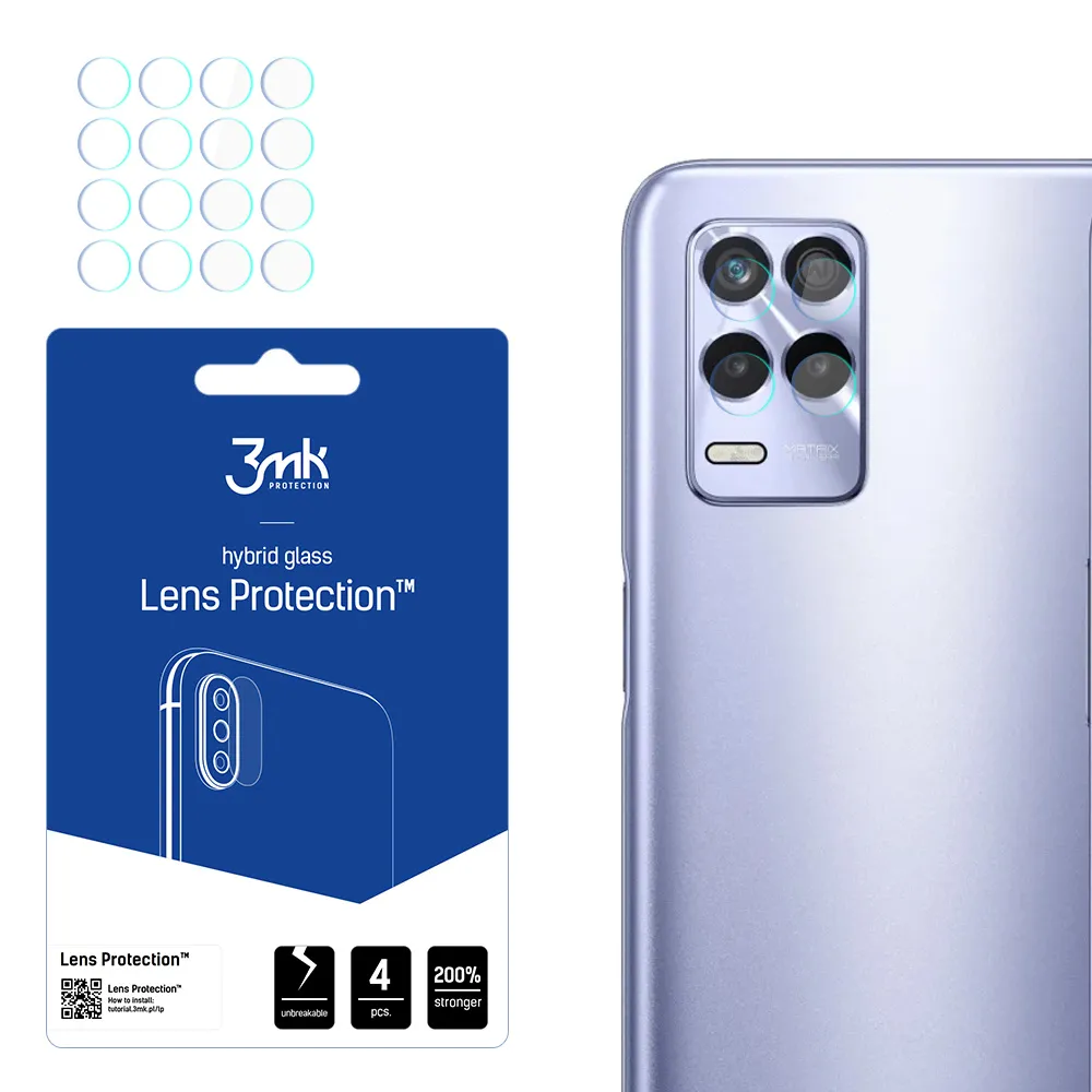 Sklo na objektív fotoaparátu pre Realme 8s 5G - 3mk Lens Protection
