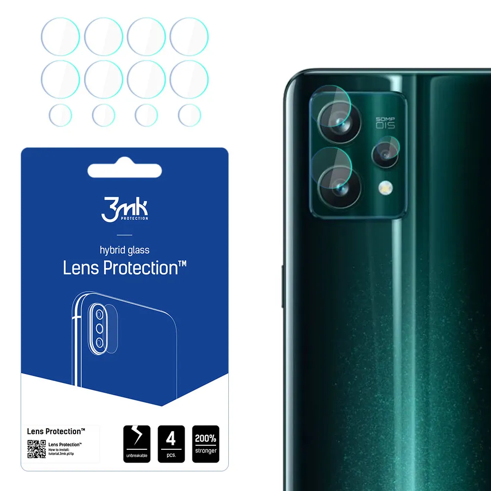 Sklo na objektív fotoaparátu pre Realme 9 Pro+ - 3mk Lens Protection