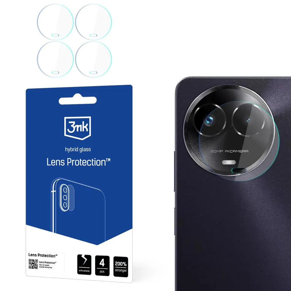 Sklo na objektív fotoaparátu pre Realme C67 5G - 3mk Lens Protection