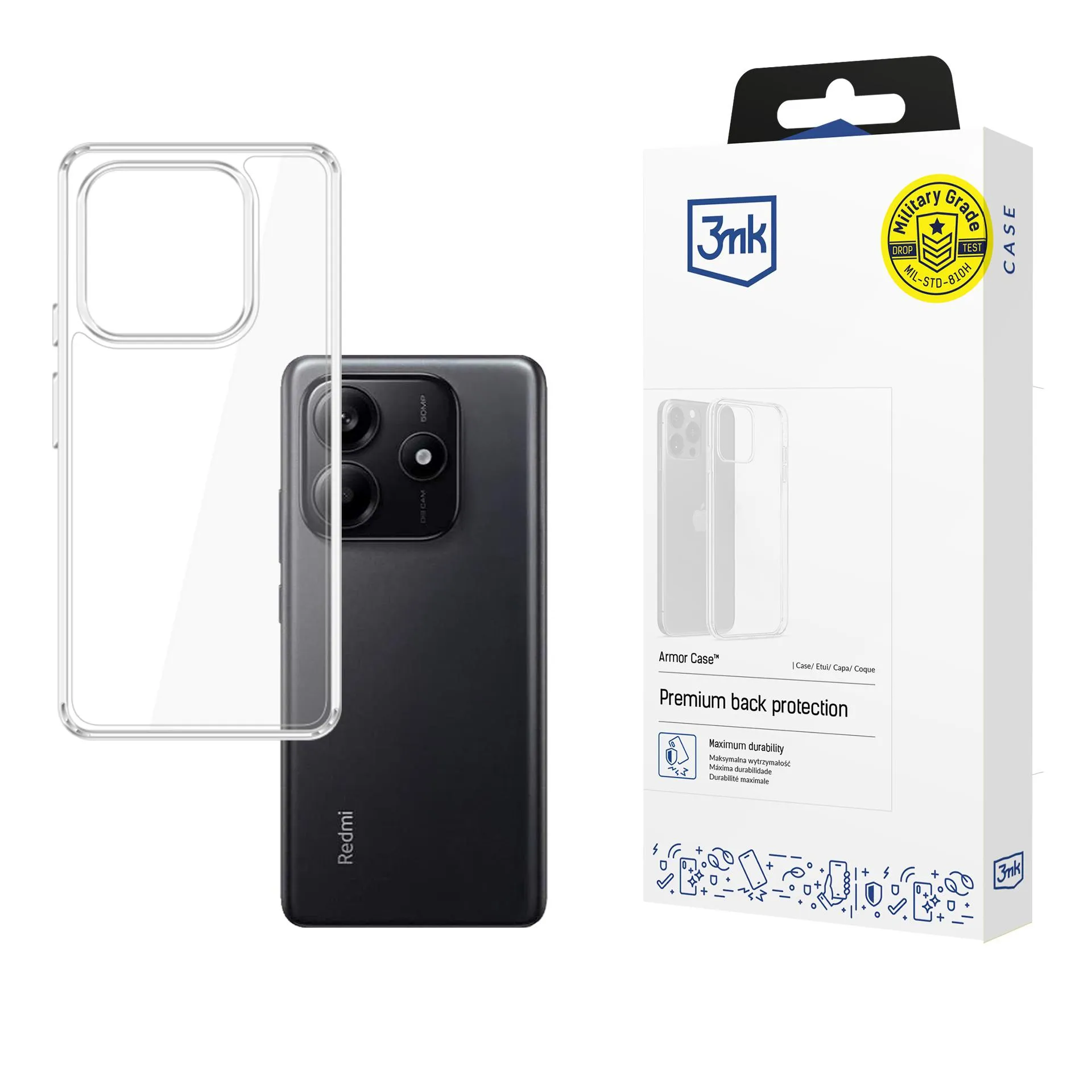 Pancierové puzdro na Redmi Note 14 5G - 3mk Armor Case