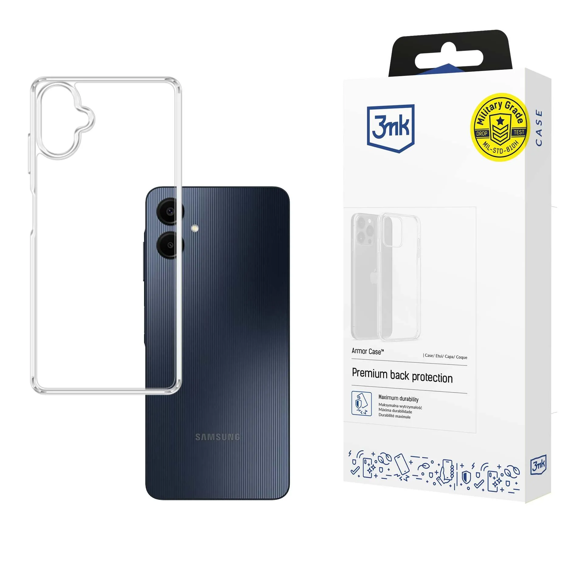 Pancierové puzdro na Samsung Galaxy A06 - 3mk Armor Case