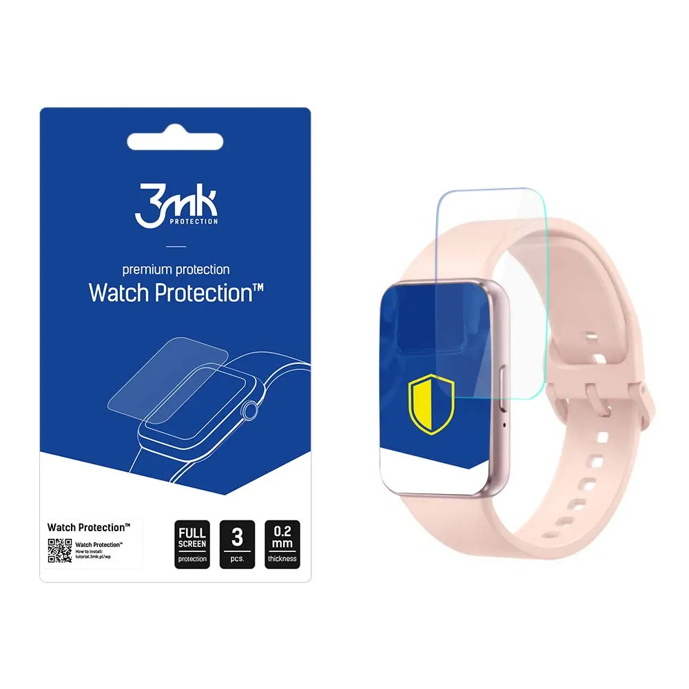 Ochranná fólia na displej smart hodiniek Samsung Galaxy Fit 3 - 3mk Watch Protection