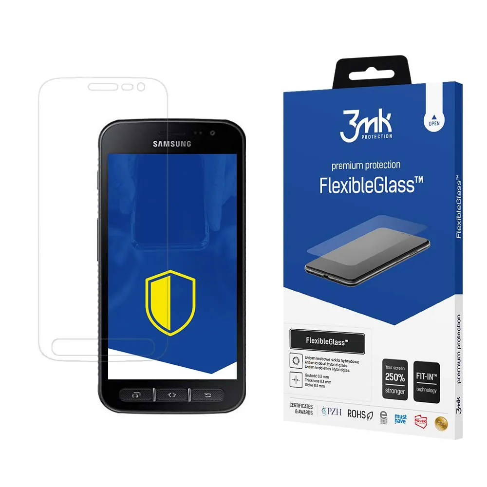Nerozbitné hybridné sklo na Samsung Galaxy Xcover 4 - 3mk FlexibleGlass™