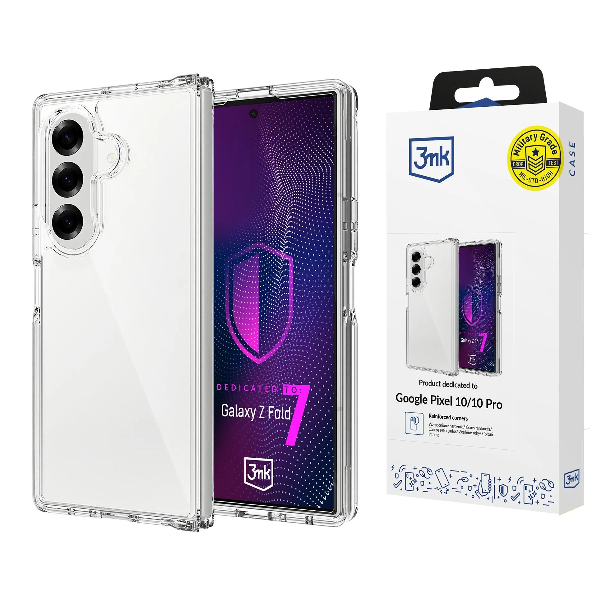 Pancierové puzdro na Samsung Galaxy Z Fold 7 - 3mk Armor Case