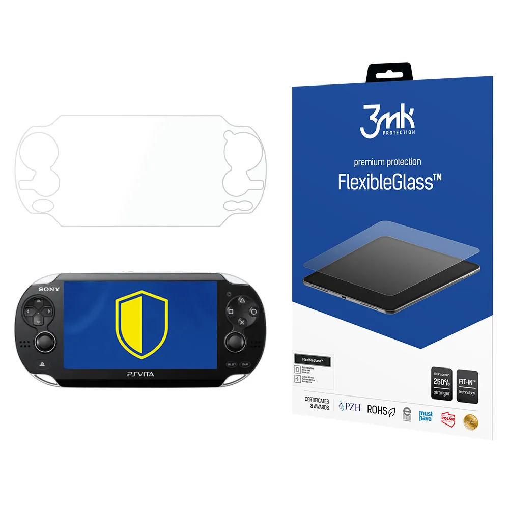 Nerozbitné hybridné sklo na Sony PS Vita - 3mk FlexibleGlass™