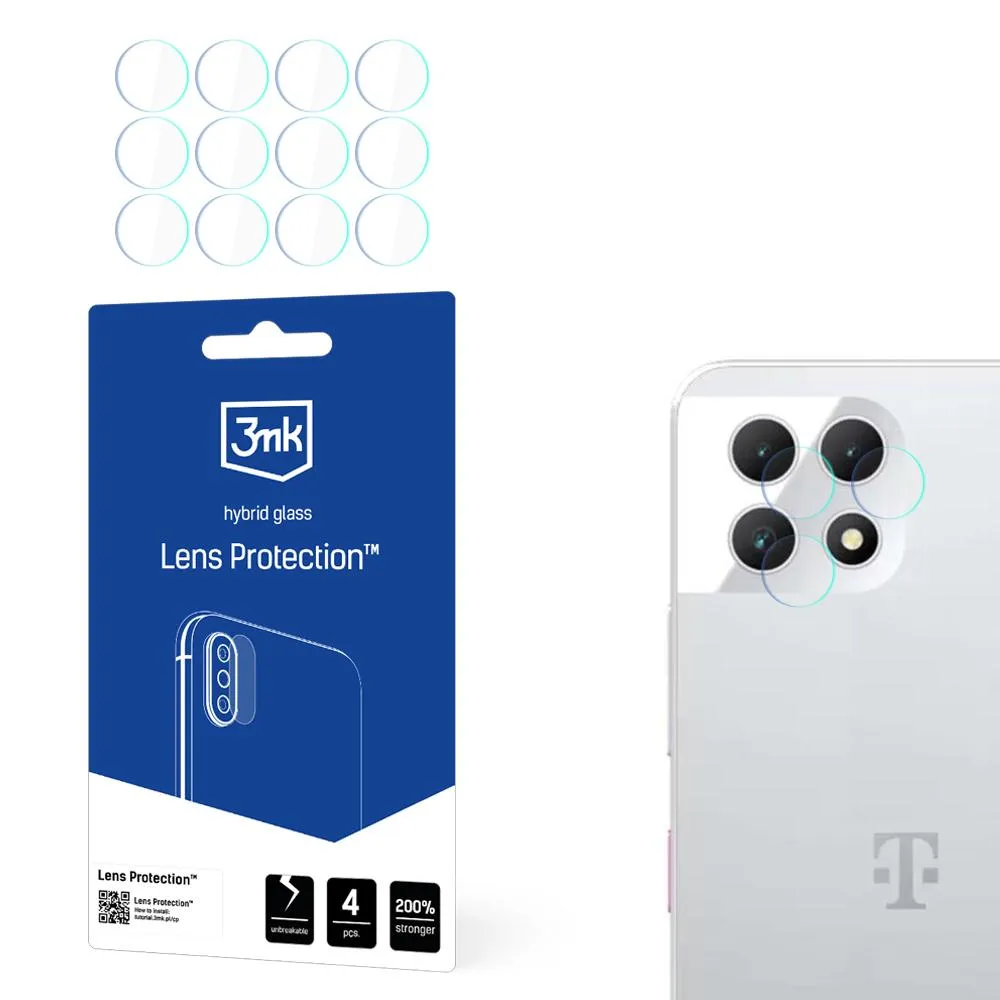 Sklo na objektív fotoaparátu pre T-Mobile REVVL 7 5G - 3mk Lens Protection