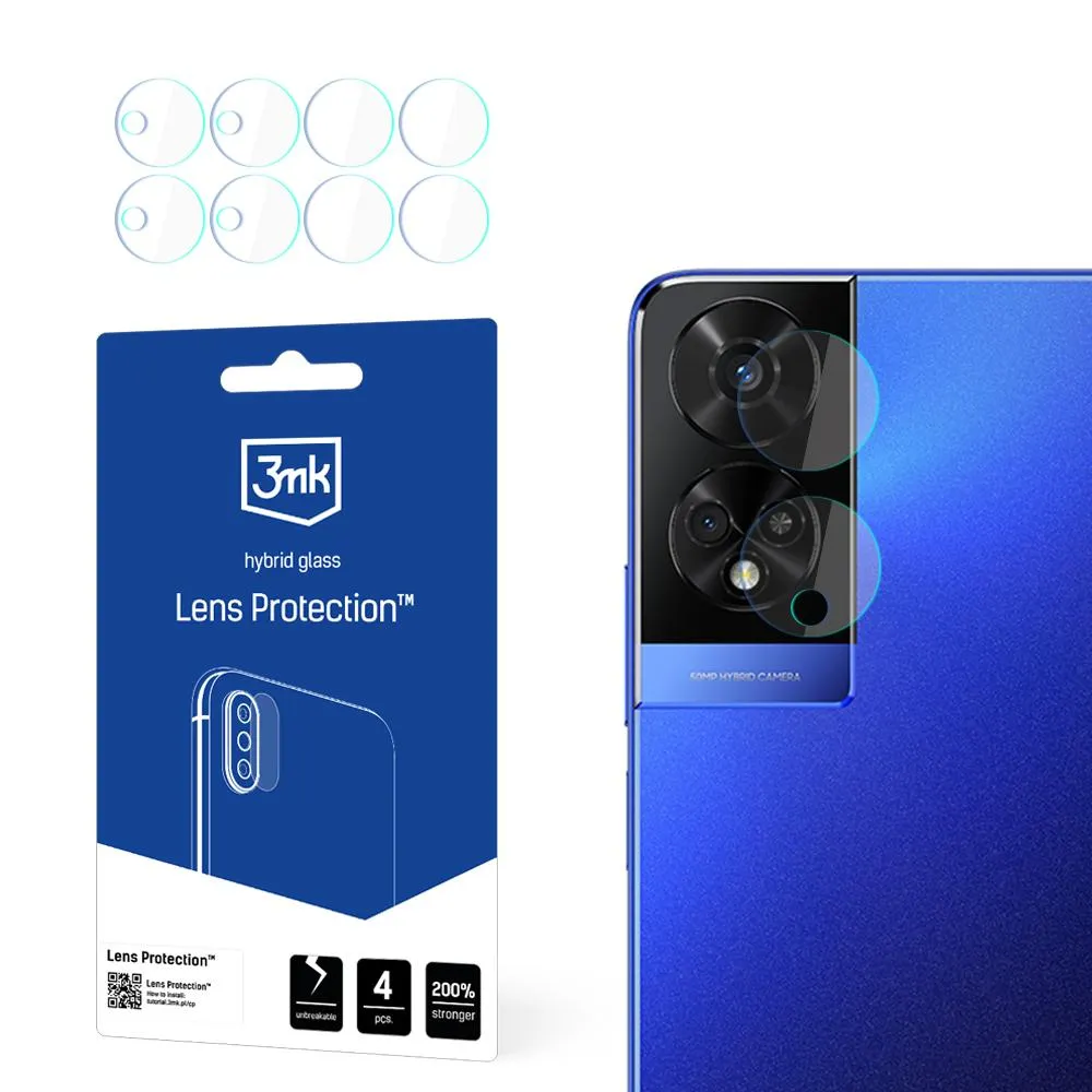 Sklo na objektív fotoaparátu pre TCL 50 5G - 3mk Lens Protection