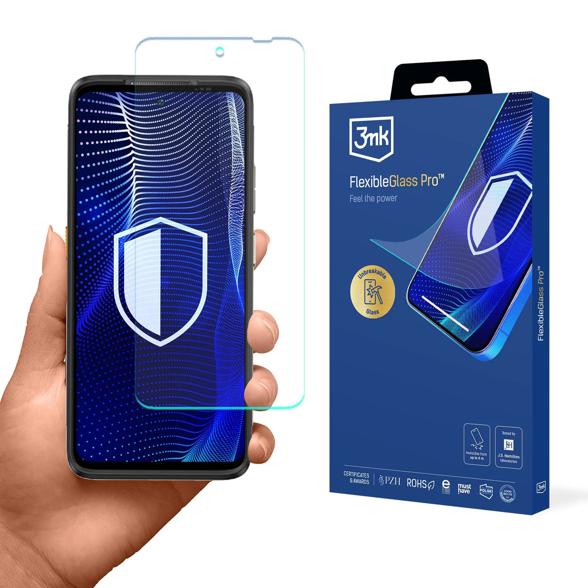 Nerozbitné sklo na Ulefone Armor 23 Ultra - 3mk FlexibleGlass Pro