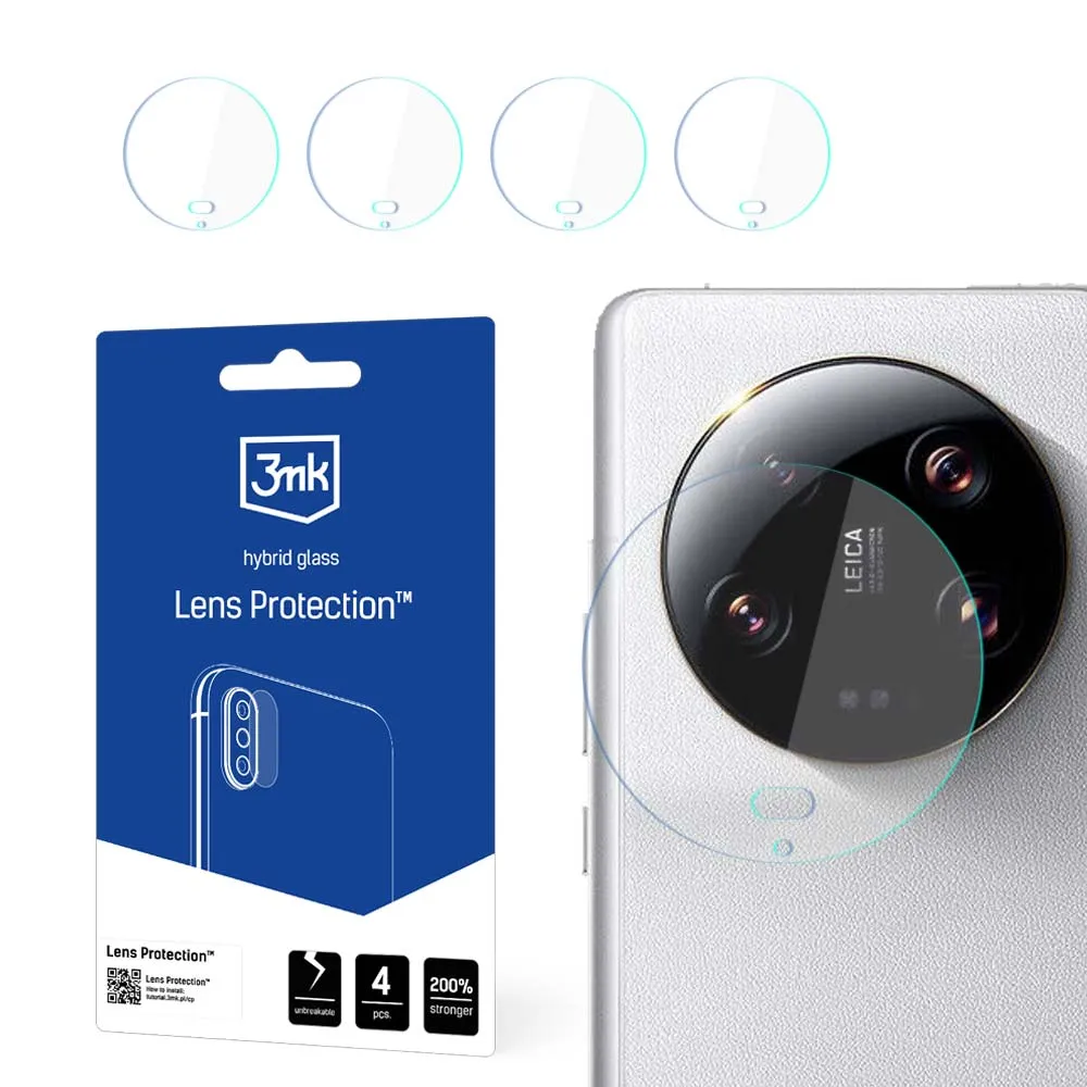Sklo na objektív fotoaparátu pre Xiaomi 14 Ultra - 3mk Lens Protection