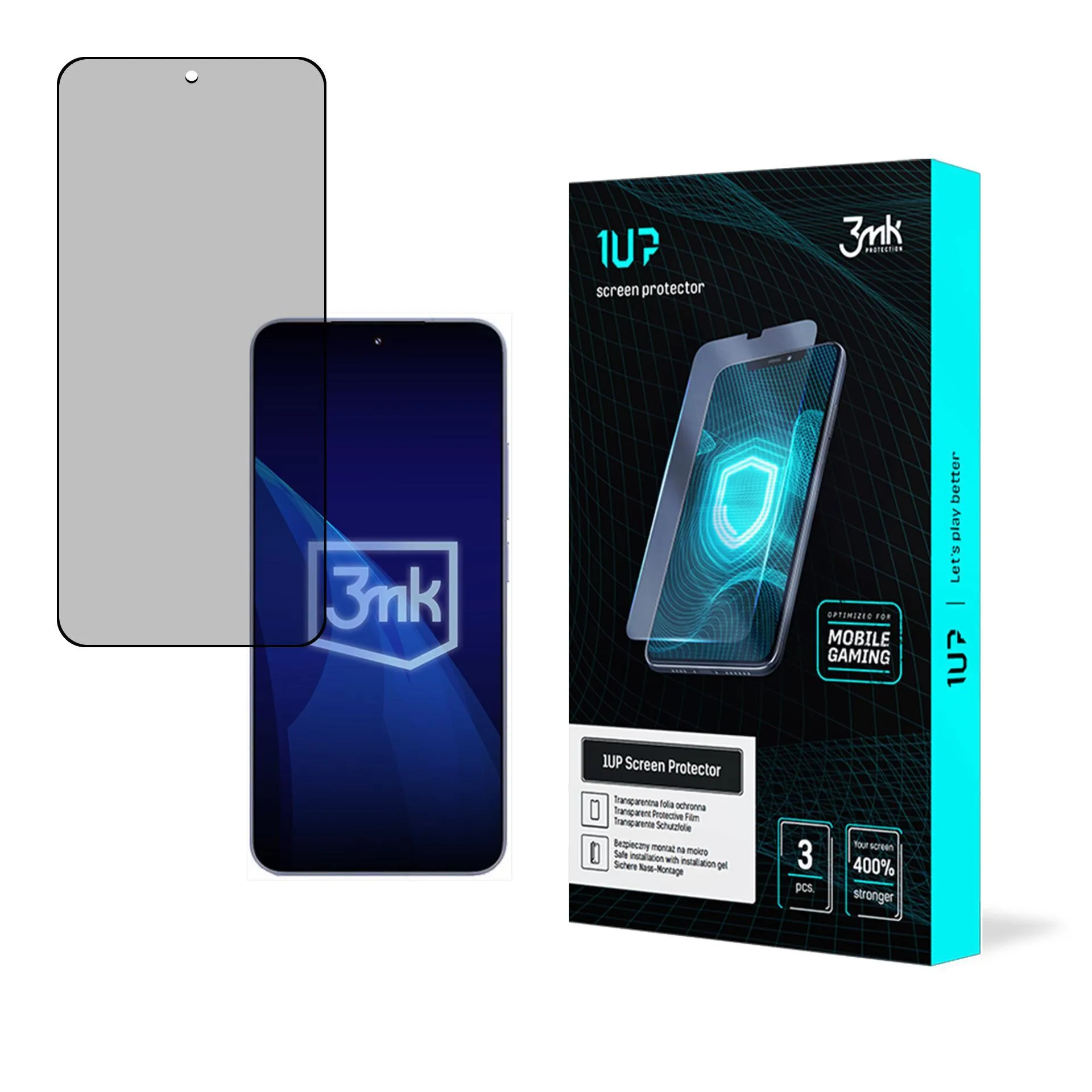 Ochranná fólia na Xiaomi 15 - 3mk 1UP screen protector (3 kusy)