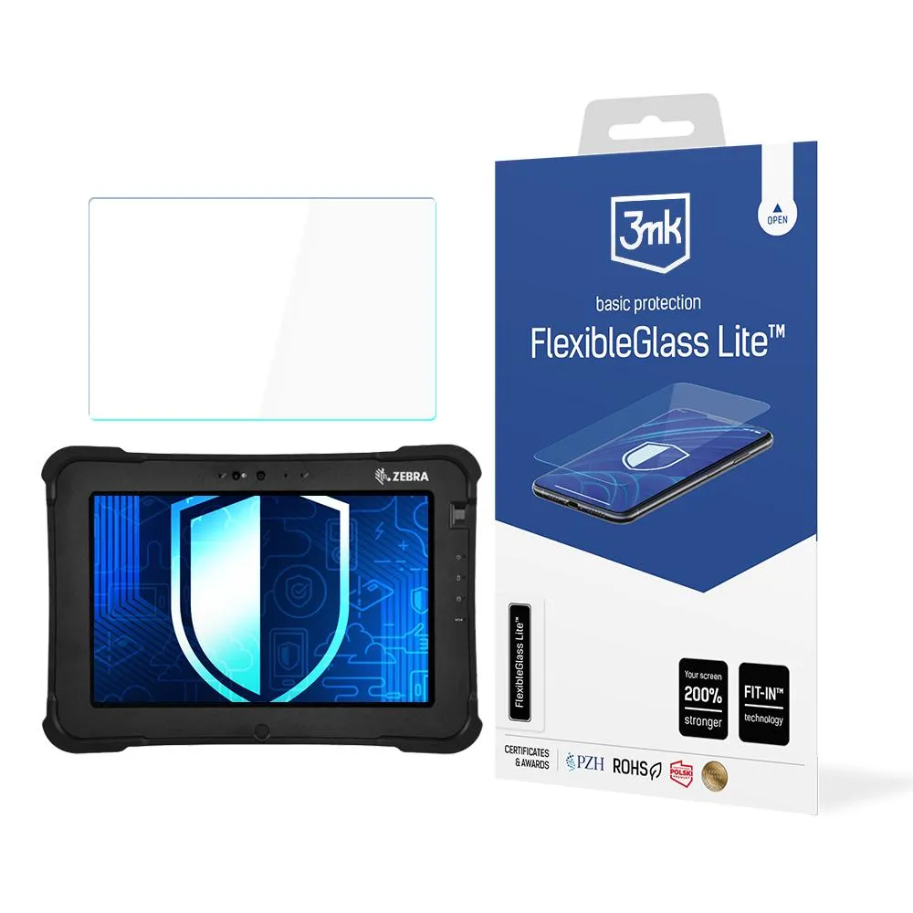 Nepraskajúce hybridné sklo na Zebra XSlate L10 - 3mk FlexibleGlass Lite